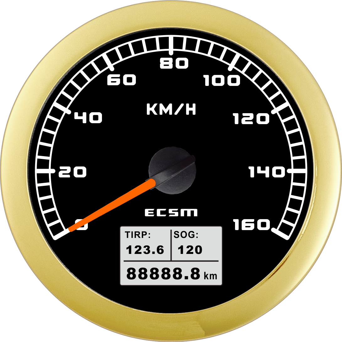 ECT-160MPH GPS速度表
