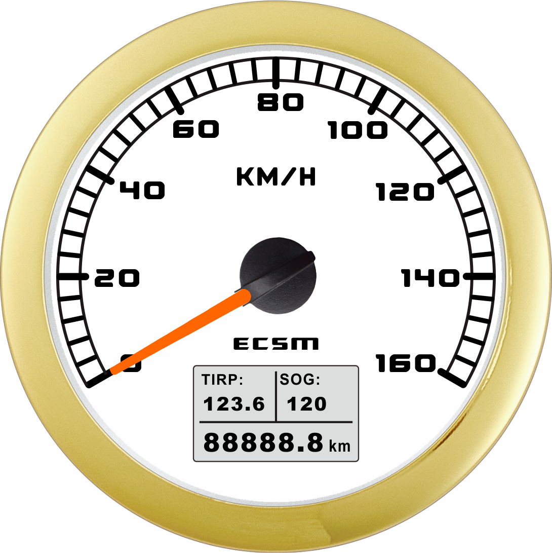 ECT-160MPH GPS速度表