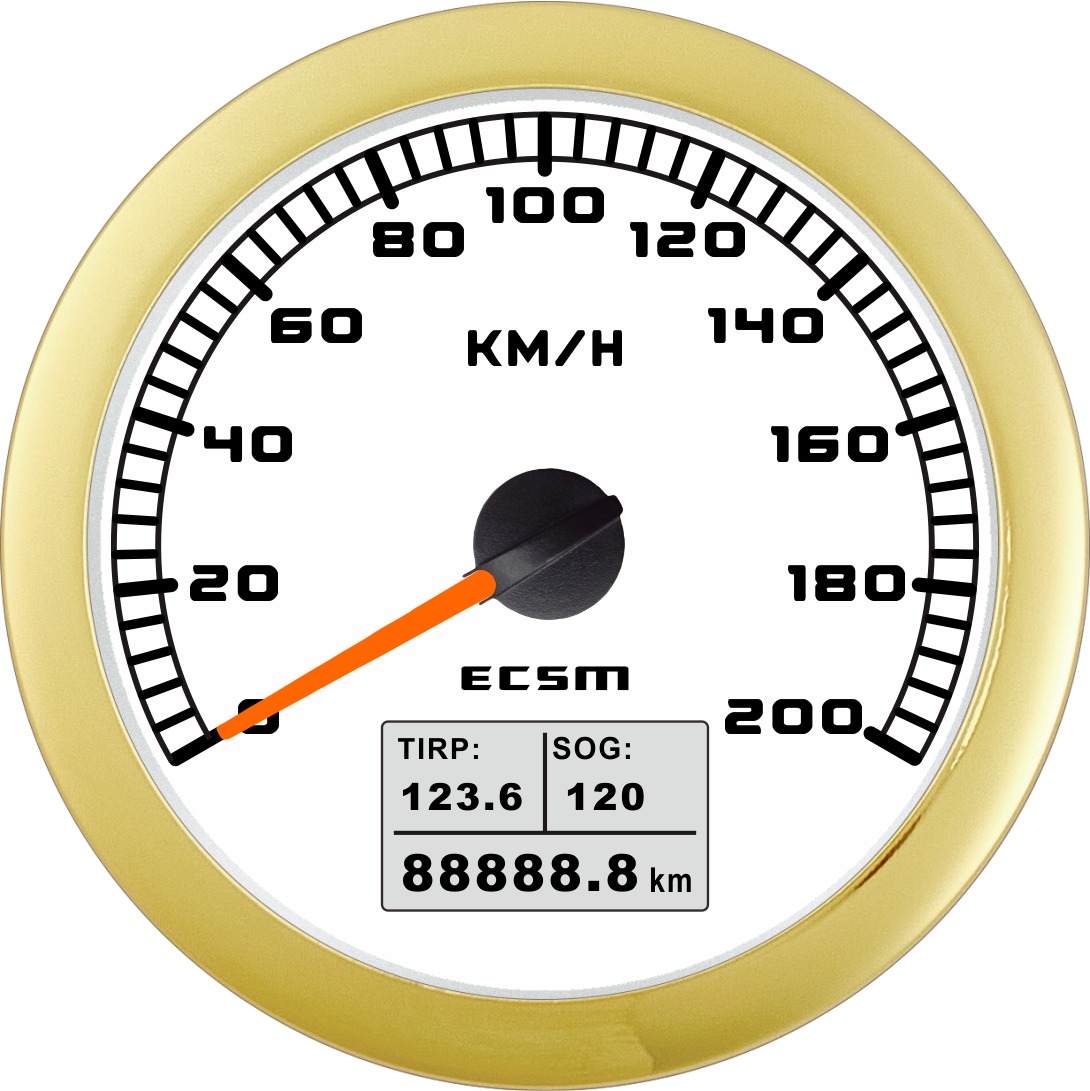 ECT-GPS speedometer  200Km/h